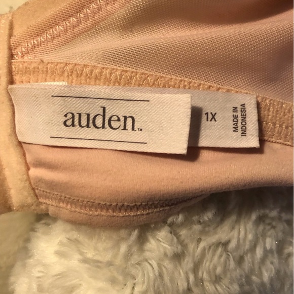 Auden 1X Lightly Lined Bralette Pink Lace Full Coverage Bra Wire Free - Picture 4 of 6